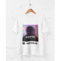 Gepersonaliseerde Spotify T-Shirt Voor Jouw Nummer of Album met Een Foto | Muziek | 100% Organisch Katoen